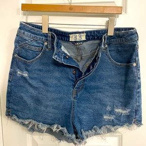We The Free People Jean shorts!